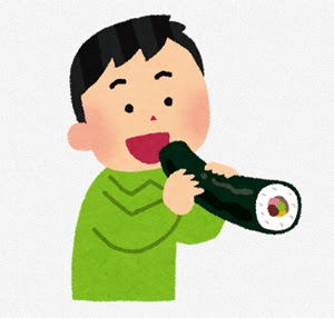 無料 フリーで使える 恵方巻きのイラスト素材画像サイトまとめました 知恵の小袋