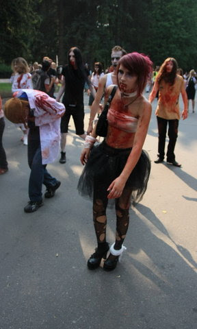 Zombie Walk in Saint Petersburg, Russia (85 pics)