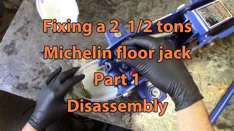 Craftsman craftsman 3 ton jack stands · rugged steel construction · unique structural leg design combines integral bracing and welded corner support for greater . Michelin 2 1/2 tons floor jack repair, Part 1, disassembly