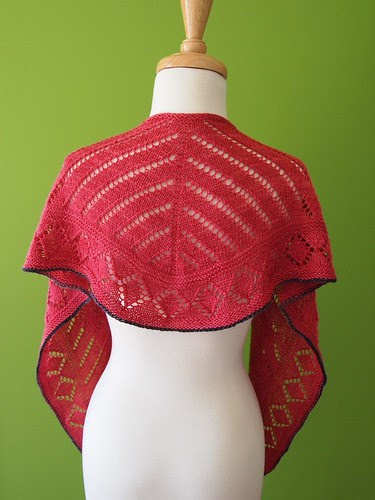 test knit for Stephen West - Gyllis