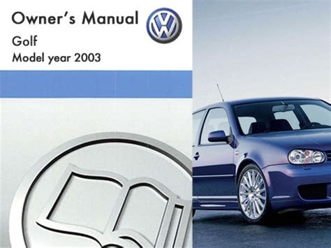 PDF Volkswagen Golf 2003 Repair Service Manual