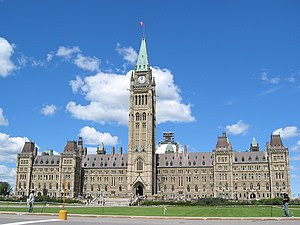 The Centre Block on Parliament Hill, containin...