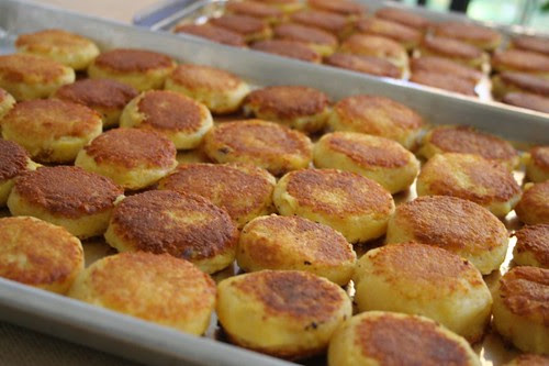 Potato Patties: the batch