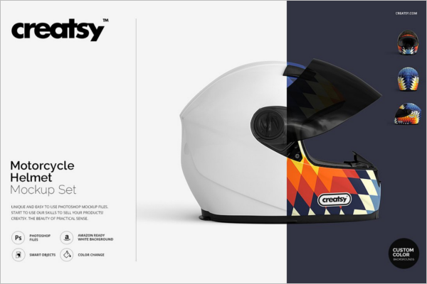 Download 25+ Helmet Mockups PSD Free Design Templates