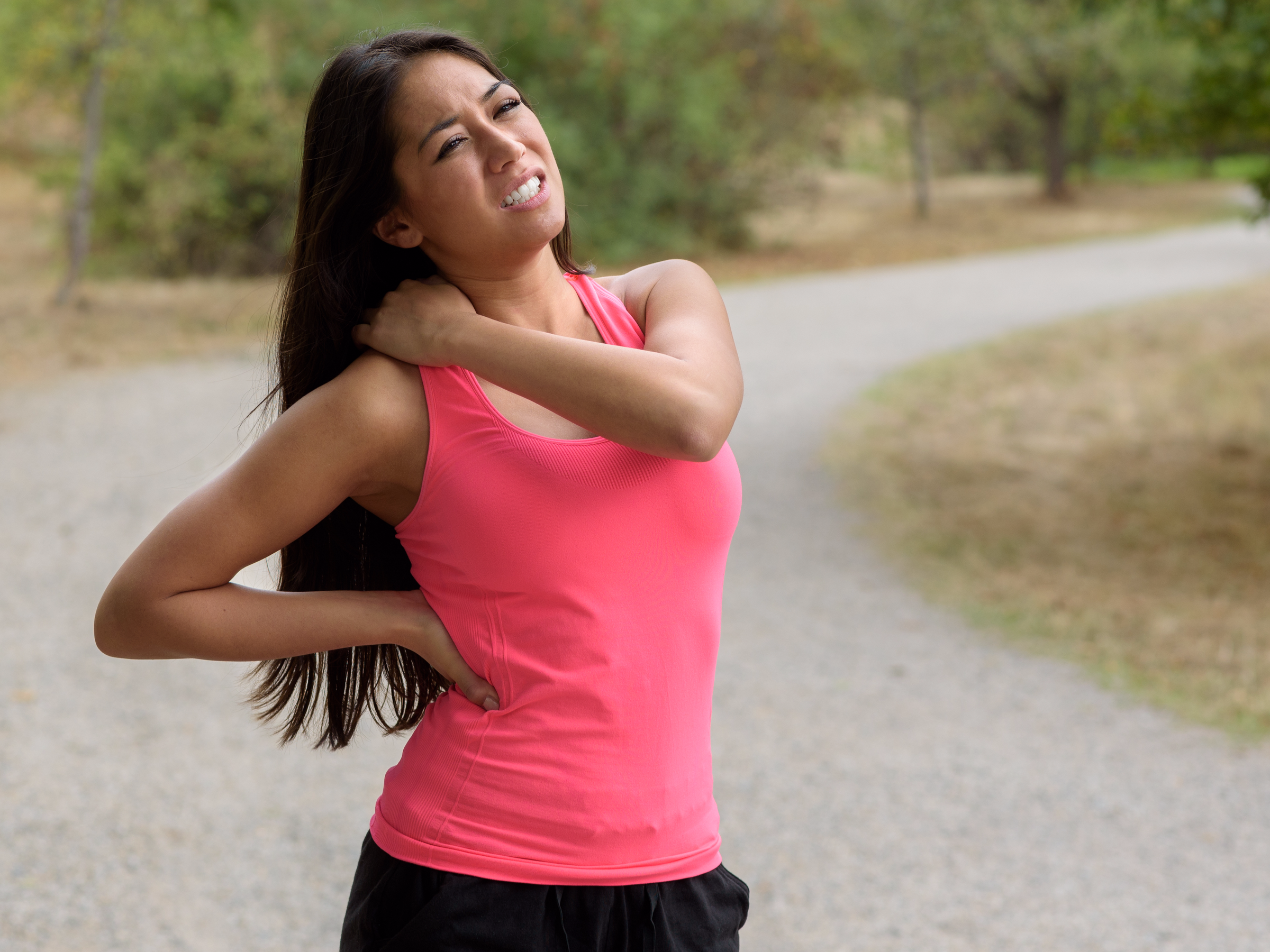 neck pain crick sore