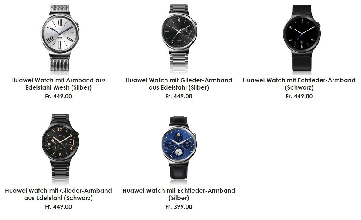 ... hodinky Huawei Watch koneÄnÄ mÃ­ÅÃ­ do Evropy, cena nepotÄÅ¡Ã­