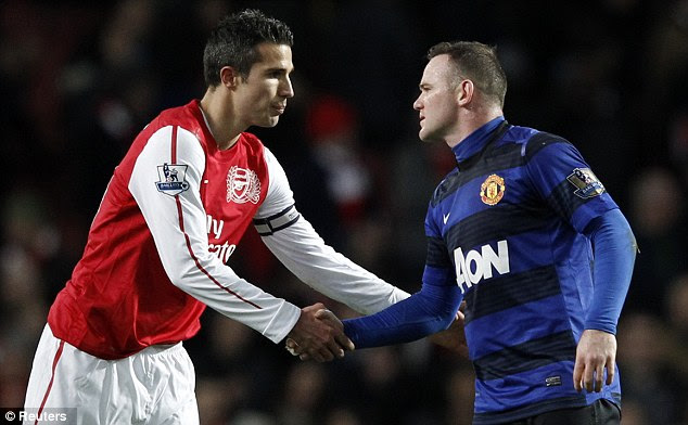 You've got to hand it to them: Van Persie and Rooney will lead United's attack this season 
