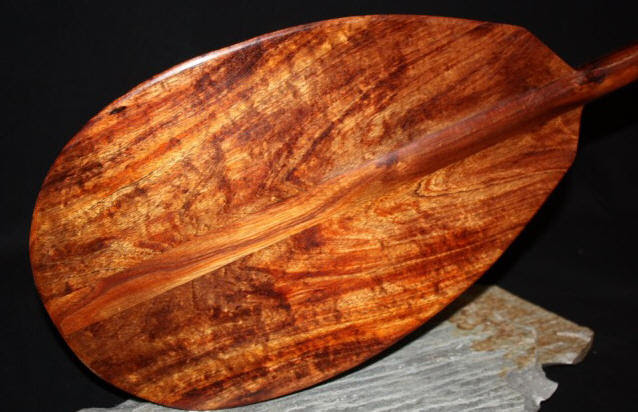 Hawaiian Koa Canoe Paddles