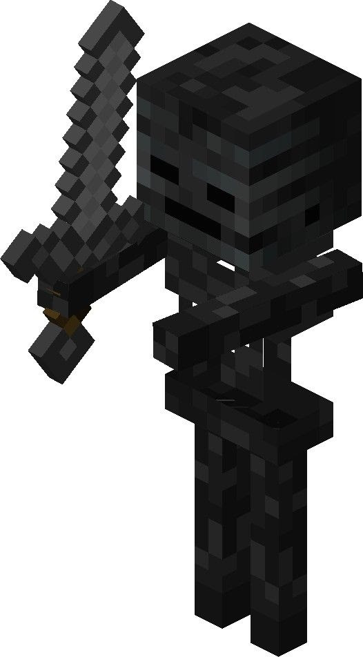 minecraft wither skeleton coloring pages - Clip Art Library