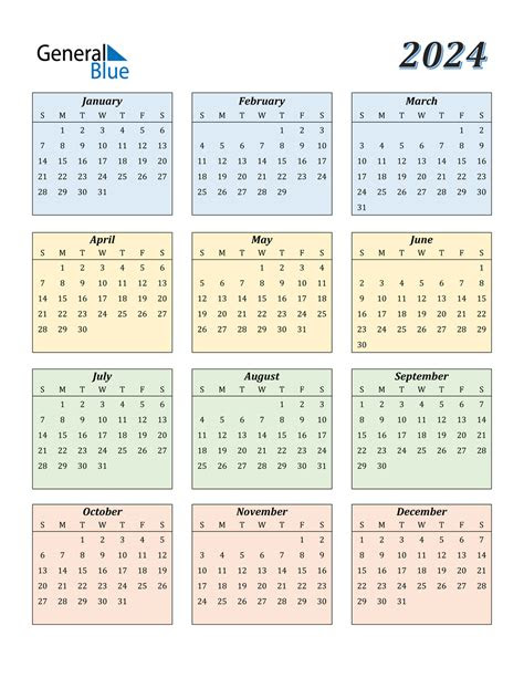 Free printable calendar templates for 2023 & 2024. 2024 calendar pdf word excel