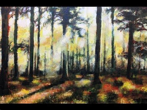From the cabinets in your kitchen to a piece of furniture to a fun craft, there are plenty of wood items you can paint. How to Paint a Forest Landscape painting: Acrylic painting