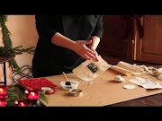 Inilah How to Make Christmas Ornaments at Home Using Ticking Material Ornament Crafts, viral!