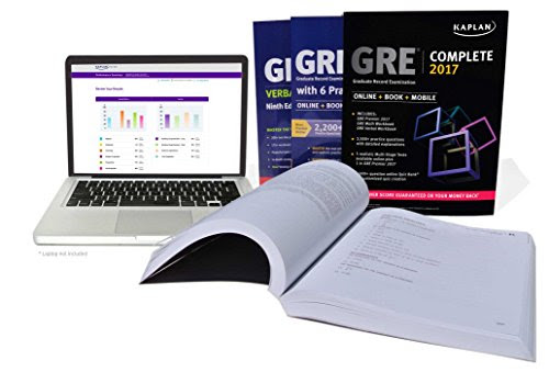 GRE Complete 2017: The Ultimate in Comprehensive Self-Study for GRE (Online + Book + Mobile) (Kaplan Test Prep)By Kaplan