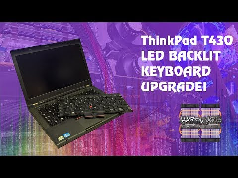 Video Lenovo T440S Keyboard Backlight