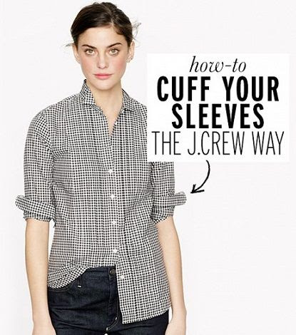 exPress-o: How To Cuff Your Sleeves J.Crew Style.