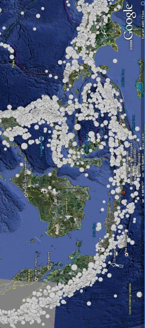 Kalimantan hampir tanpa gempa