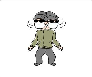 保育園の不審者対応訓練の格好がイラスト通りで不自然 動画