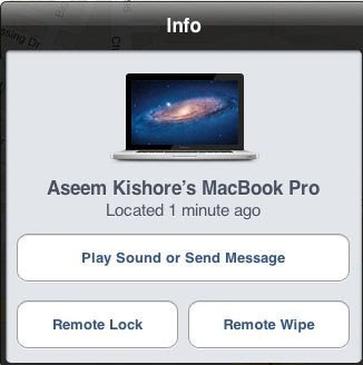 remote wipe
