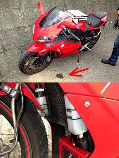 冷却水 入れ過ぎ メガリ250r