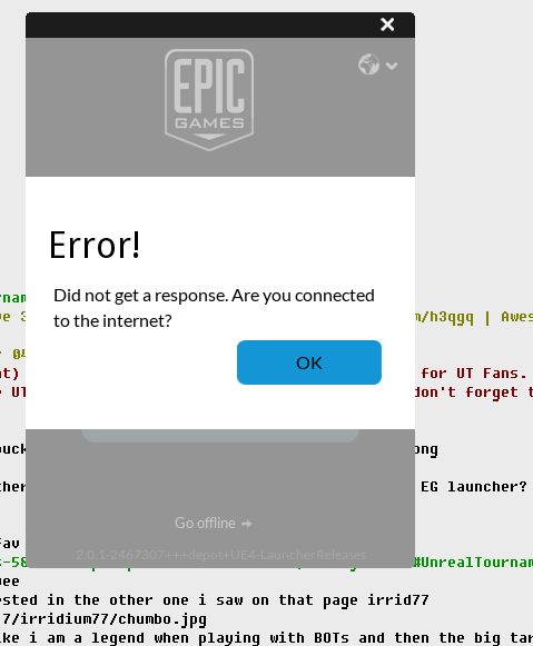 Epic Games Launcher Does Not See My Network Connection Unreal Tournament Forums