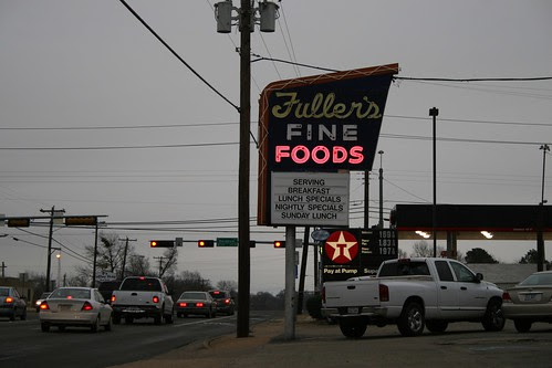 fuller's fine foods neon sign