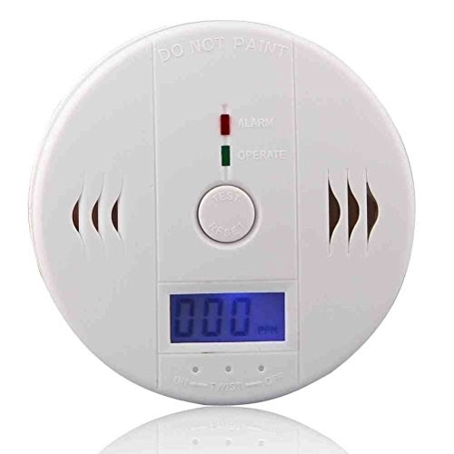 LCD CO Carbon Monoxide Detector Poisoning Gas Fire Warning Safe Alarm Sensor [ARTUROLUDWIG]