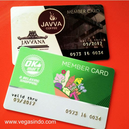 Contoh kartu id card perusahaan dan sample member card 