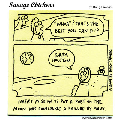 Savage Chickens - One Small Step