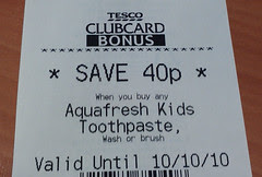 Tesco Clubcard Bonus