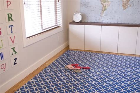 painted foam play mat  rylies  playroom foam