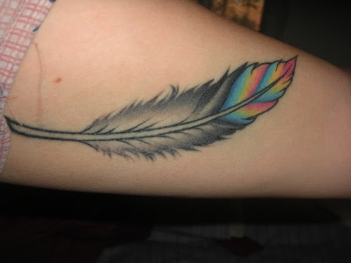 girl with tattoo