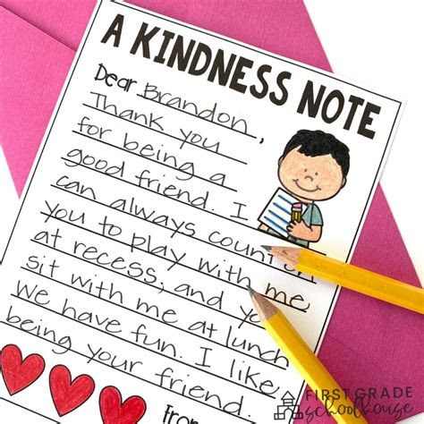  kindness activities for kids 6 simple first grade teaching ideas