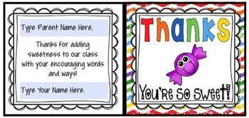  thank you cards for volunteers freebie editablecustomizable parent