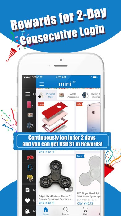 MiniInTheBox – Genialità in piccolo – Infinite scelte di gadget esclusivi si aggiorna alla vers 3.60.0