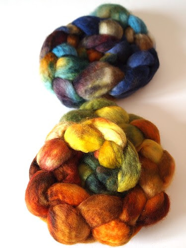 FatCatKnits Fiber Club September 2011- BFL-5oz
