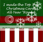 Top 3 with my Christmas card Dec 14