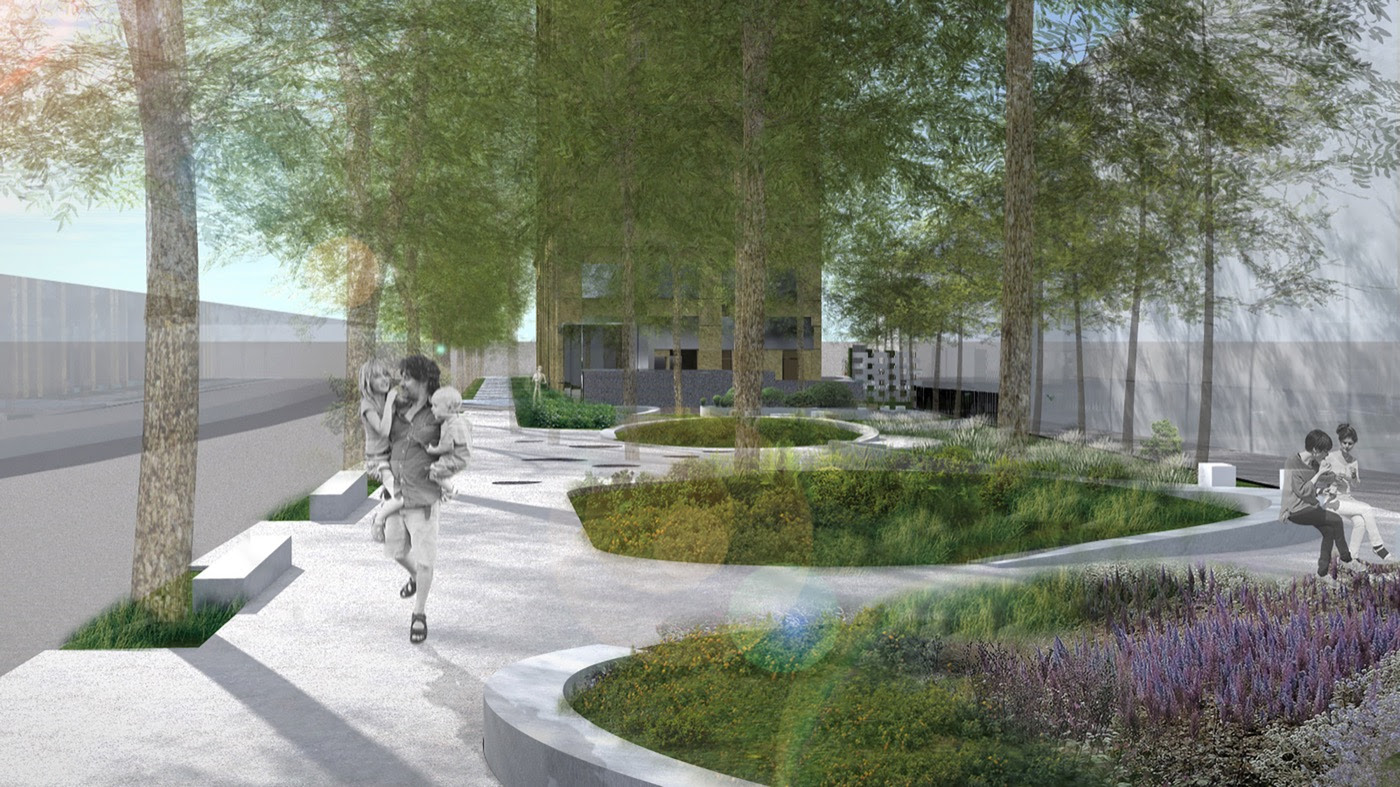 Undulating Garden By Motif Landscape Architecture Platform Landezine