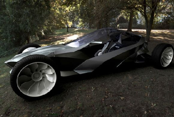 Designer Da Feng has created the unbelievable New Shed Some Weight inwards the Gym Car 2010