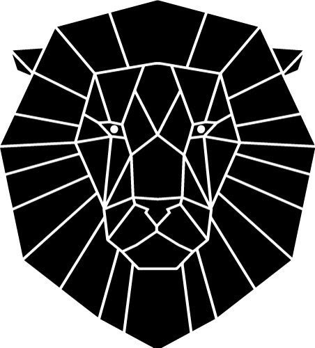 Download Free Svg Files Svg Png Dxf Eps Polygon Lion