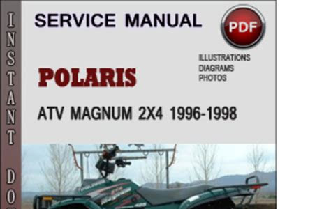 Download PDF Online polaris atv magnum 2x4 1996 1998 repair service manual Tutorial Free Reading PDF
