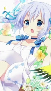 チノ ご注文はうさぎですか Iphone用壁紙 Iphone アニメ無料待ち受け