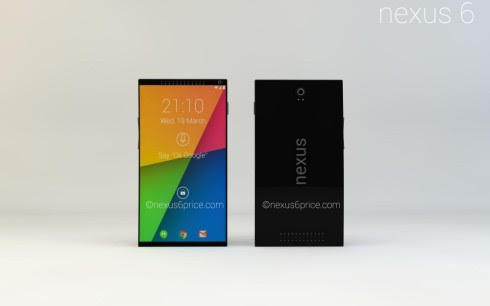 Nexus 6 New Render Features Curved Body