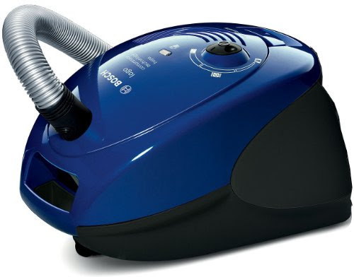 Bosch logo BSG61666 Aspirateur bleu métallisé, anthracite
