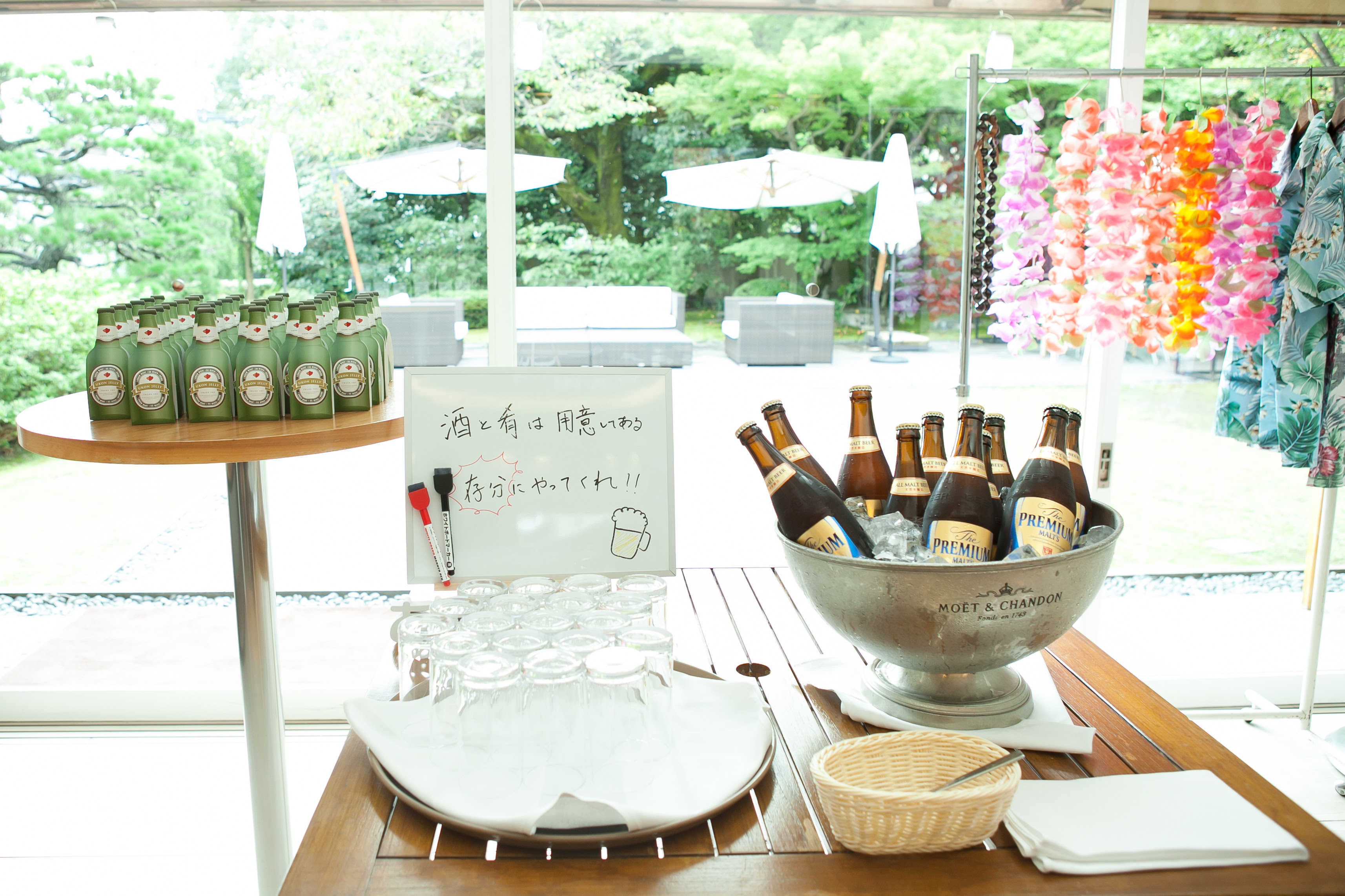 公式 滋賀の結婚式場 Furian フリアン 山ノ上迎賓館 ウェルカムドリンク