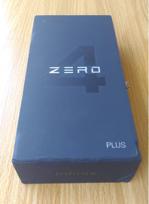 image of infinix zero 4plus phone box