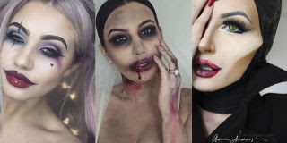 Halloween howto Stitched mouth makeup