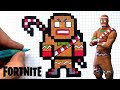 Pixel Art Fortnite Dessin Facile