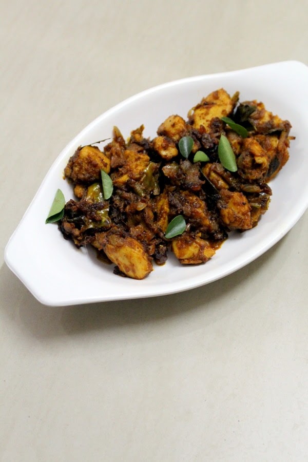 South Indian Chicken Dry Fry Recipe - Chicken dry fry recipe!! - YouTube / Learn to make soft chicken dry roast with step by step photos using basic ingredients in the kitchen.
