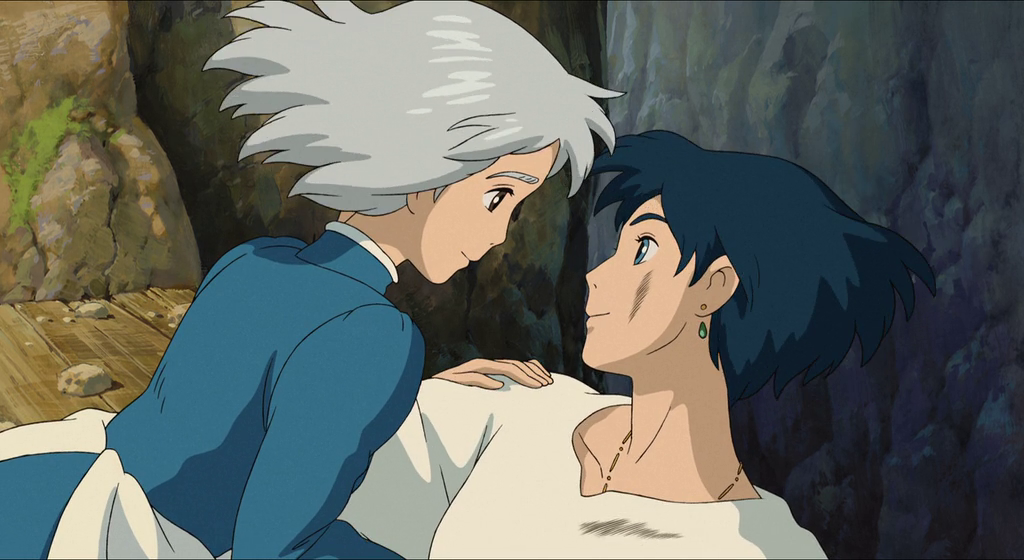 Image result for howl's moving castle sophie and howl