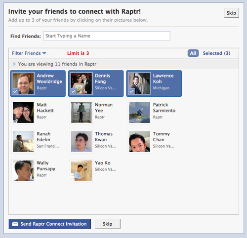 search friends on facebook